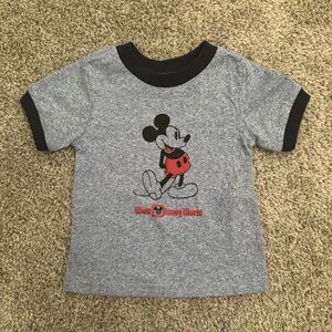 Disney Kids Blue Mickey Mouse Tee